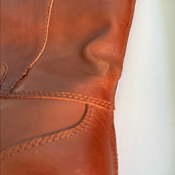 Nine West. Elegant Chestnut Heeled Boots - Picture 6 of 6